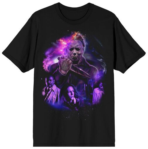 T-shirt adulte noir - Halloween (Michael Myers)