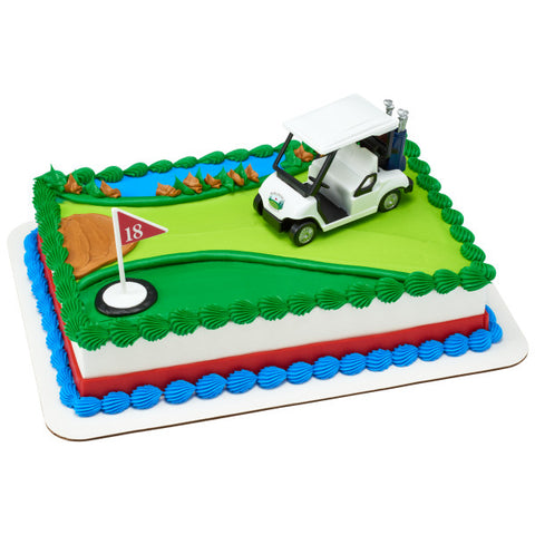 Décoration à gâteau - Golf