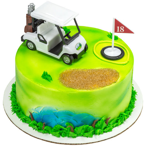 Décoration à gâteau - Golf