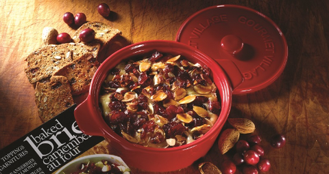 Brie filling - Cranberries and almonds