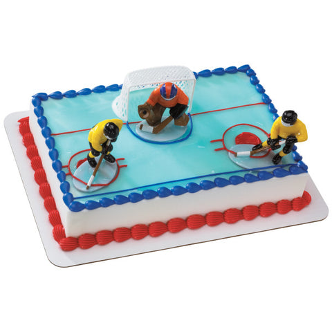 Décoration à gâteau - Hockey