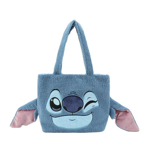 Sac fourre-tout Disney Lilo & Stitch - Effet sherpa avec oreilles 3D