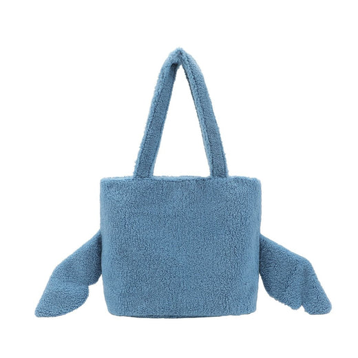 Sac fourre-tout Disney Lilo & Stitch - Effet sherpa avec oreilles 3D