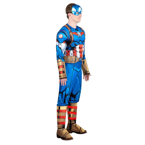 Captain America Costume - Marvel - Men