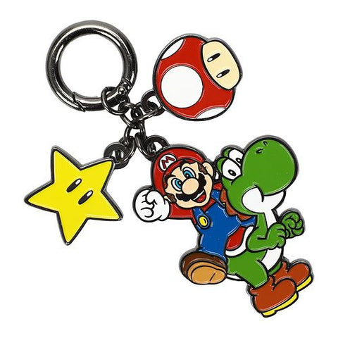 Porte-clés - Super-Mario - Mario avec yoshi