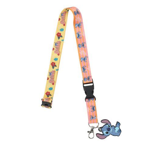 Lilo & Stitch Tropical Theme Lanyard