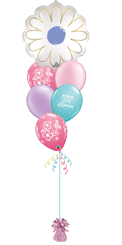 Bouquet of balloons - Marguerite - Happy Mother's Day