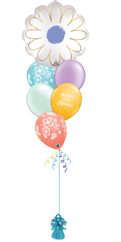 Bouquet of balloons - Marguerite - Happy Mother's Day