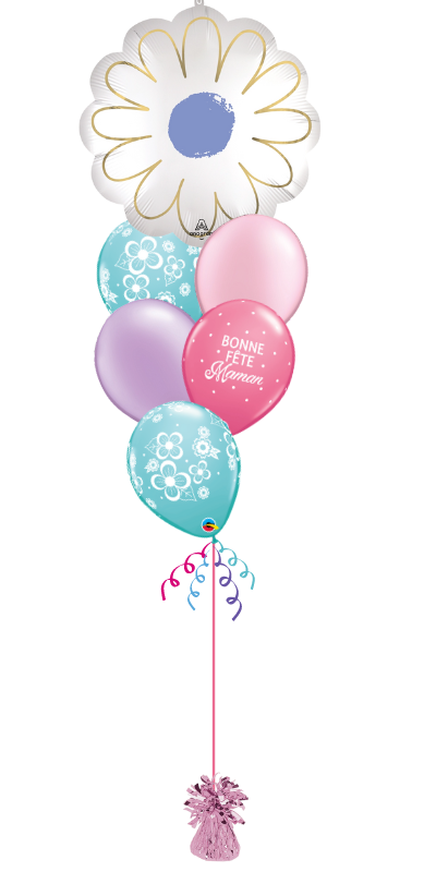 Bouquet of balloons - Marguerite - Happy Mother's Day