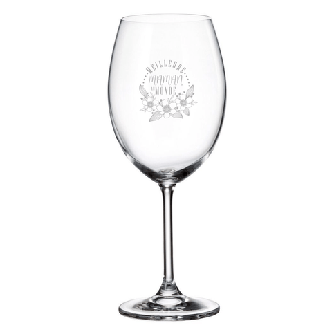 Best Mom Ever - Wine Glass