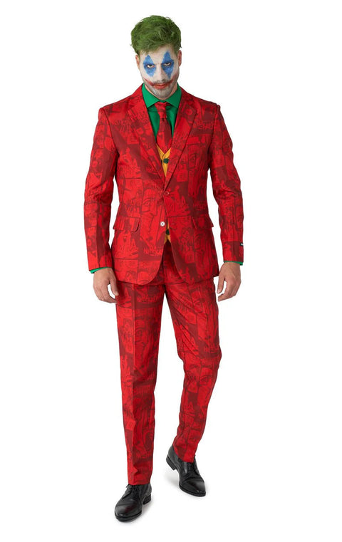 Deluxe Red Costume - Joker - Adult