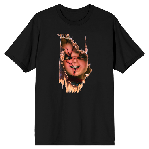 T-shirt adulte noir - Chucky