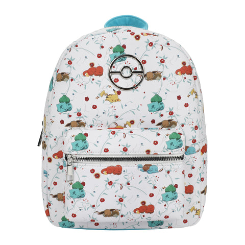 Pokemon Sleeping Floral Mini Backpack