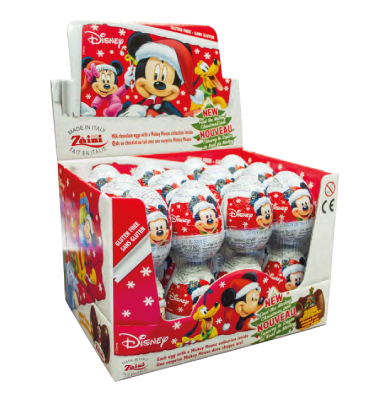 Christmas milk chocolate egg - Mickey Mouse