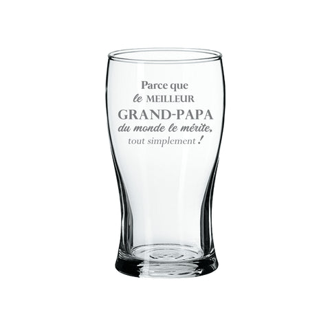 Parce que le meilleur Grand-Papa - Verre à bière