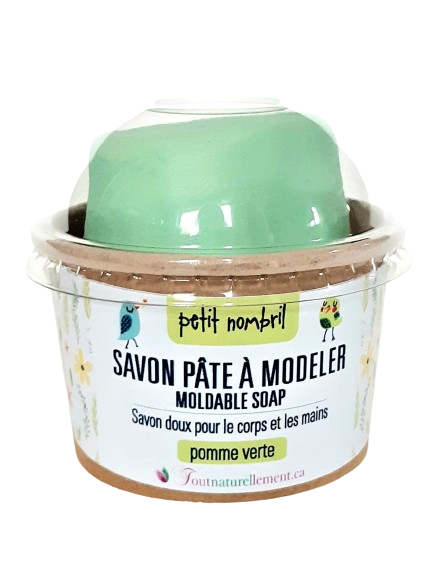 Savon pâte à modeler  Pomme verte - Petit Nombril