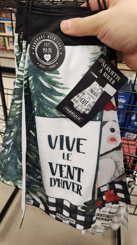 Serviette à Nouer Vive le vent