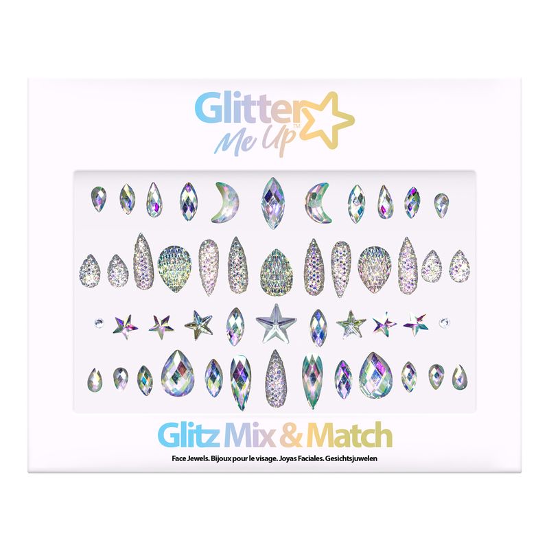 Bijoux pour visage - Glitz Mix & Match Gems