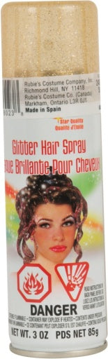 Fixatif cheveux pailleté - Or