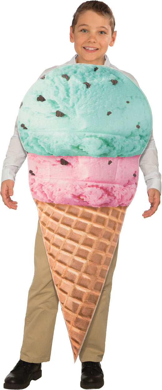 Costume - Cornet de crème glacée - Enfant