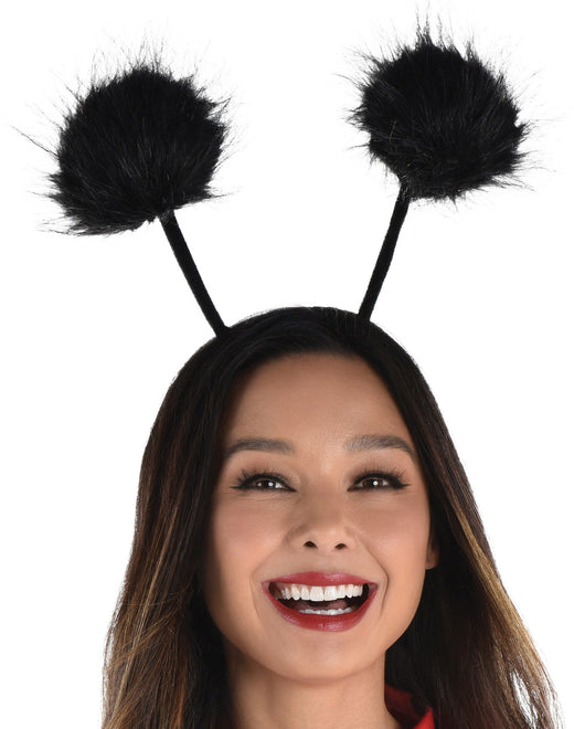 Accessoire - Bandeau pompons noirs