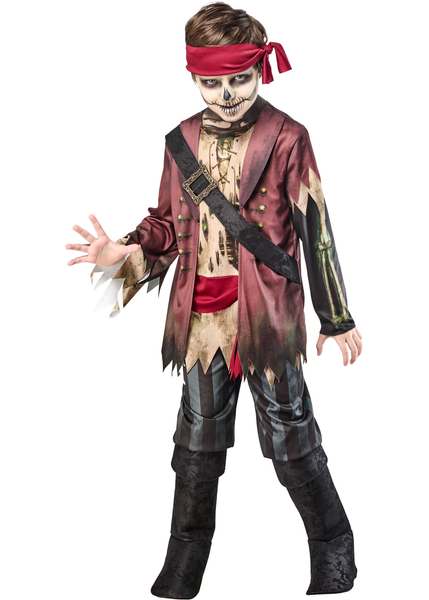 Costume - Pirate Zombie - Enfant