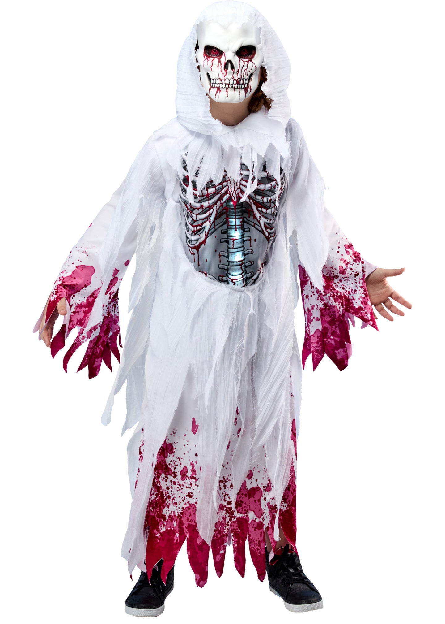 Costume - Fantôme Ensanglanté Lumineux - Enfant