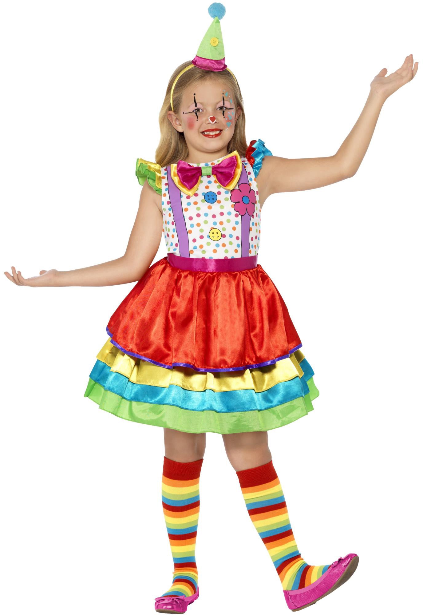 Costume - Clown Deluxe Fille