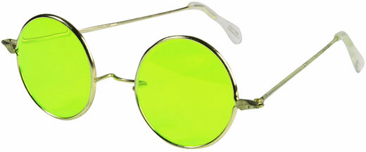 Accessoire - Lunettes hippie - Verres verts