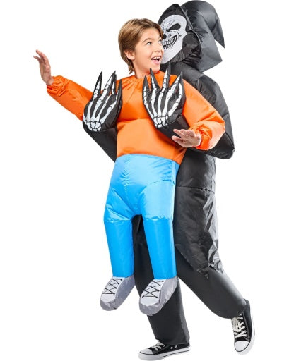Costume gonflable Enlèvement par la Faucheuse - Enfant