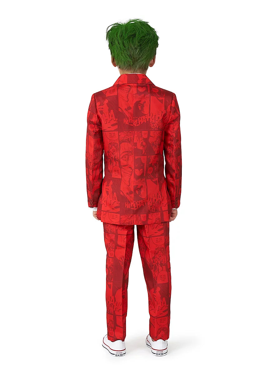 Costume deluxe rouge - Joker - Enfant
