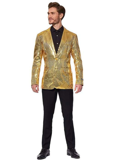 Gold Sequin Jacket - Adult