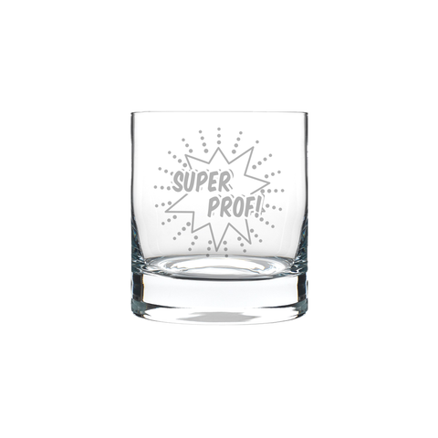 Super prof - Verre old fashion