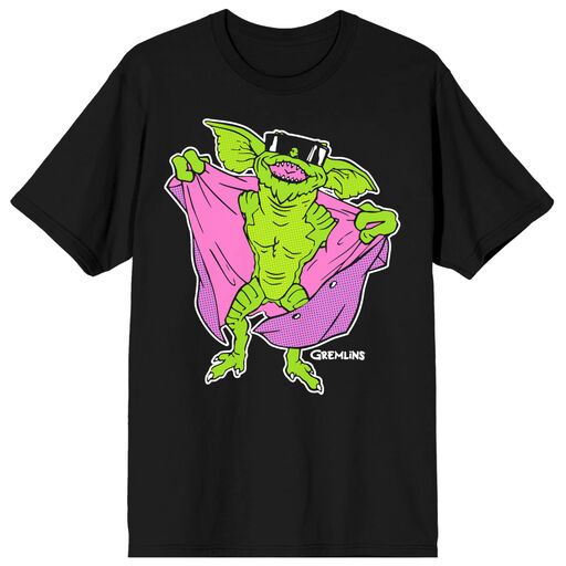 T-shirt adulte noir - Gremlins