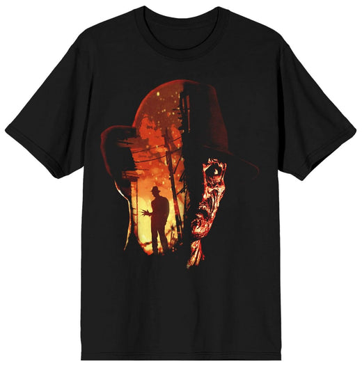 T-shirt adulte noir - Freddy Krueger