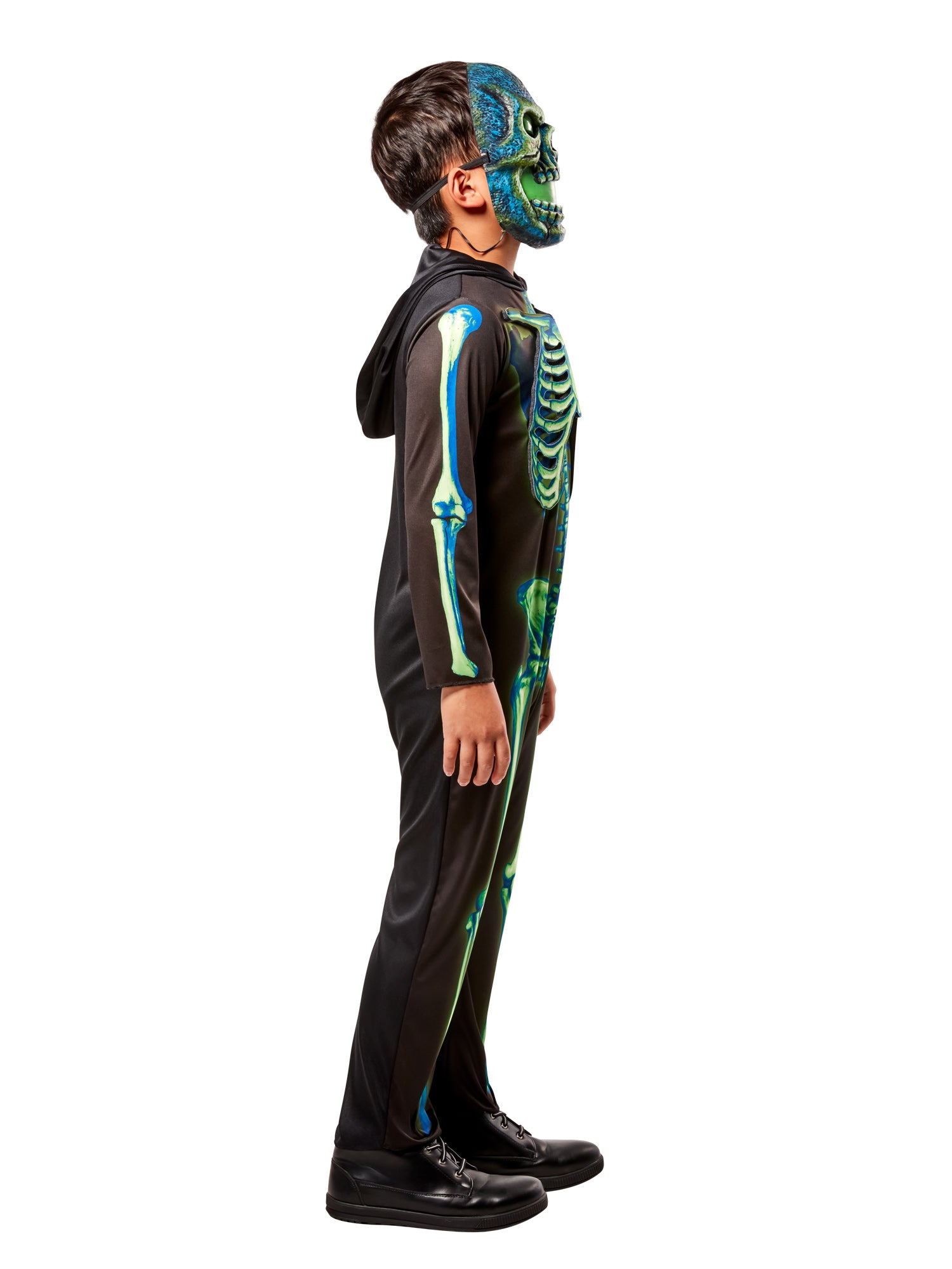 Costume de Squelette néon illuminé - Enfant