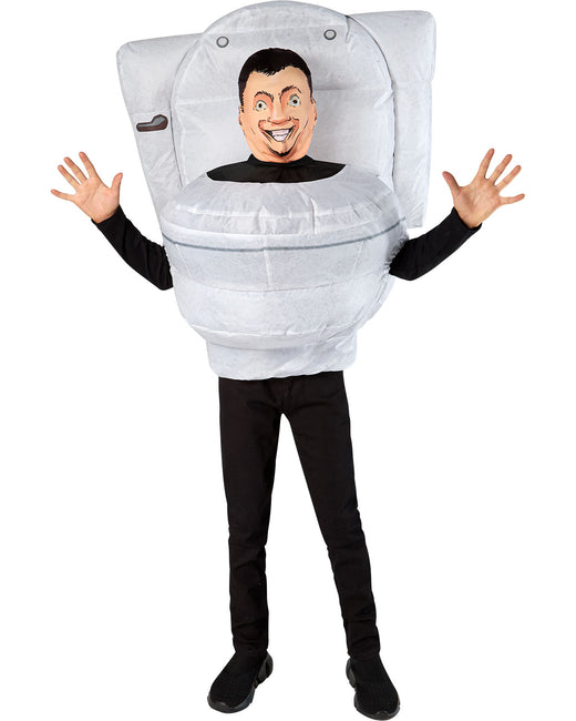 Costume gonflable Toilette Skibidi - Enfant