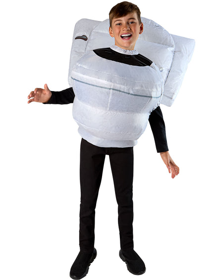 Costume gonflable Toilette Skibidi - Enfant