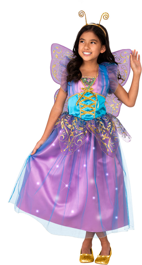 Illuminated Purple Fairy Costume - Child