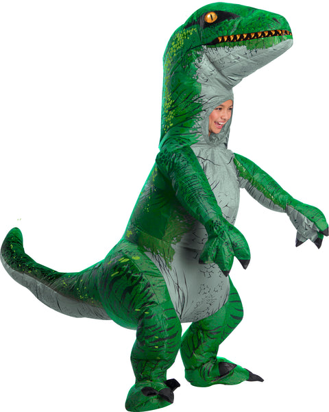 Costume de Velociraptor gonflable - Enfant