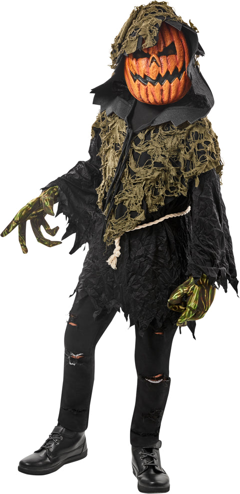 Pumpkin Zombie Costume - Boy