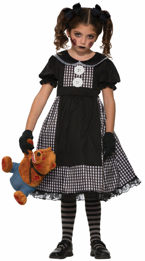Dark Rag Doll Costume - Child
