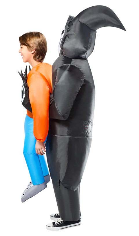 Costume gonflable Enlèvement par la Faucheuse - Enfant