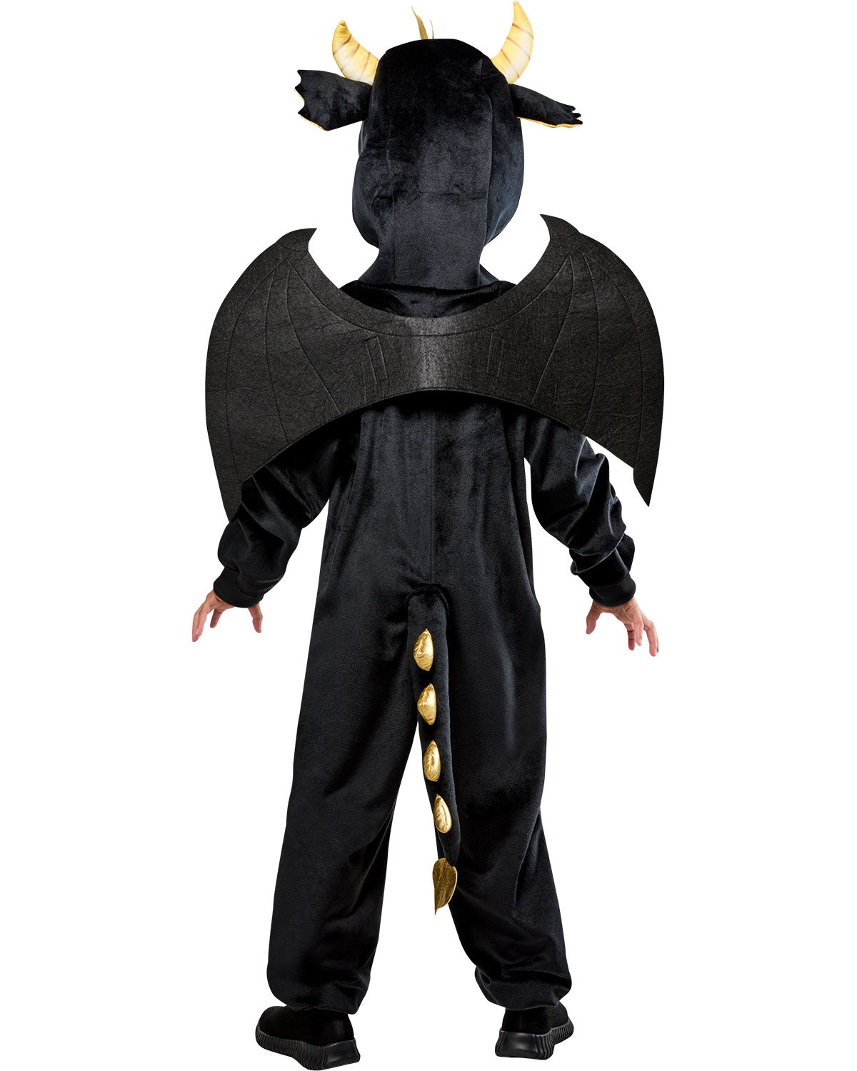 Costume combinaison de Dragon Noir - Enfant