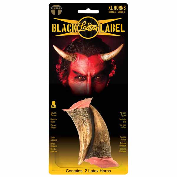 Tatouage Fx - XL Devil Horns - Black Label Latex - Fx Transfers