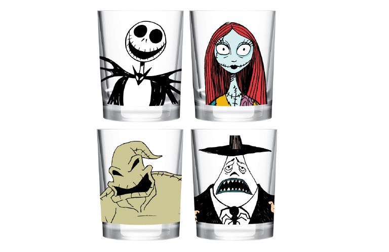 Glasses set - The Nightmare Before Christmas