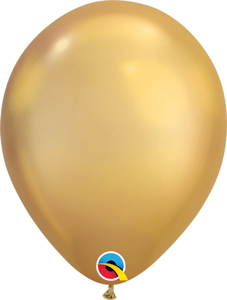 Qualatex gold chrome balloon - 11"