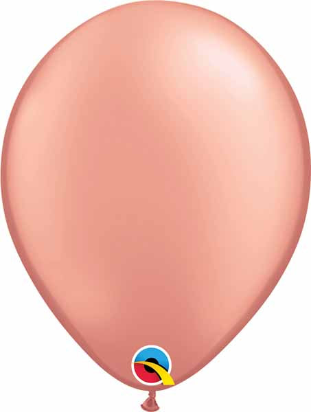 Ballon qualatex rose gold - 11"