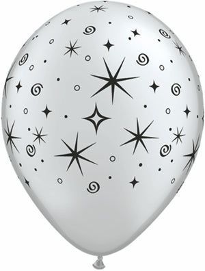 Sparkle and Swirl Balloon - 11"