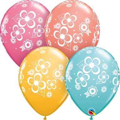 Flower balloon - 11"